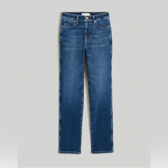 NWT Madewell Curvy Stovepipe Tall Jeans - Picture 2 of 7